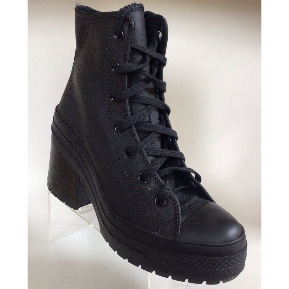 NEW CONVERSE Chuck 70 Leather Heel High Top Shoe A06145C (Size 9.5 Woman's)